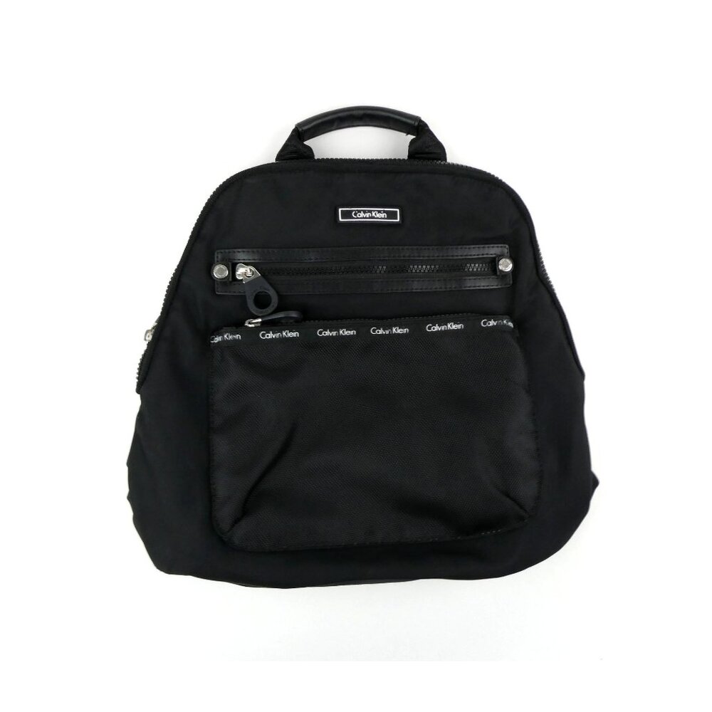 Calvin Klein Womens Black‎ Nylon Backpack